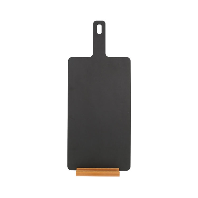 Fibra de madera Fibra epicúrea Pizza Tablero lavavajillas Safe Safe Groove de jugo ecológico Resistente a la tabla de corte con mango